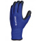 Gants bleus tricotés NYMFLEX