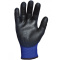 Gants bleus tricotés NYMFLEX